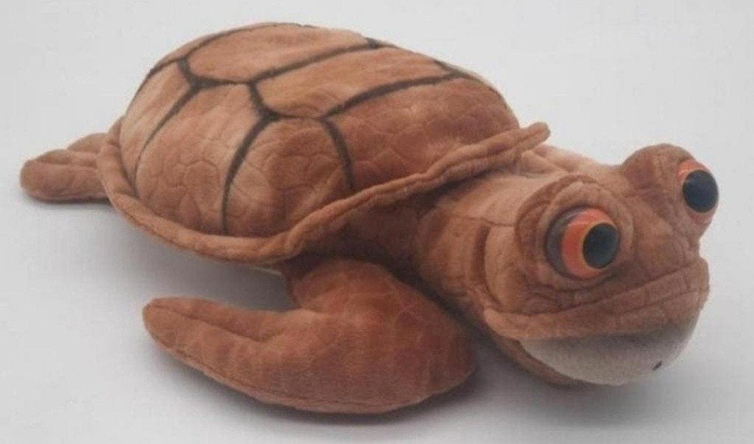 Efteling Schildpad knuffel uit de PandaDroom 2018 ca. 35cm, Verzamelen, Ophalen of Verzenden, Zo goed als nieuw, Beeldje of Poppetje