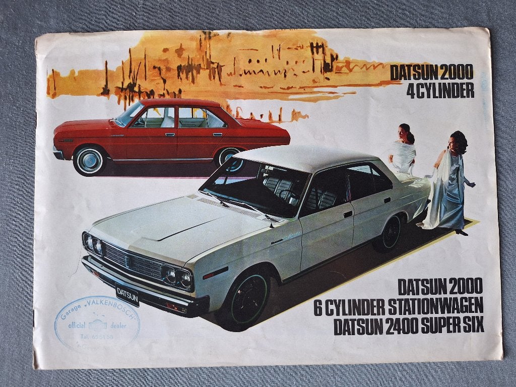 Brochure DATSUN 2000 - NL, Verzenden, Gelezen, Overige merken