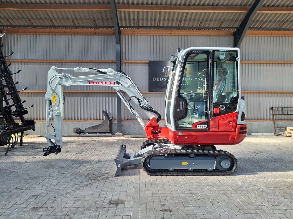 Takeuchi TB230, minigraver, minikraan, BJ2026, Nieuw!, Ophalen, Nieuw