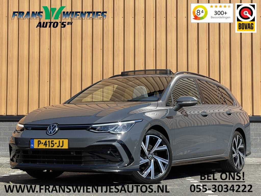 Volkswagen Golf Variant 1.5 eTSI R-Line Business+ | Apple Ca, Auto's, Volkswagen, 1325 kg, Euro 6, 4 cilinders, Grijs