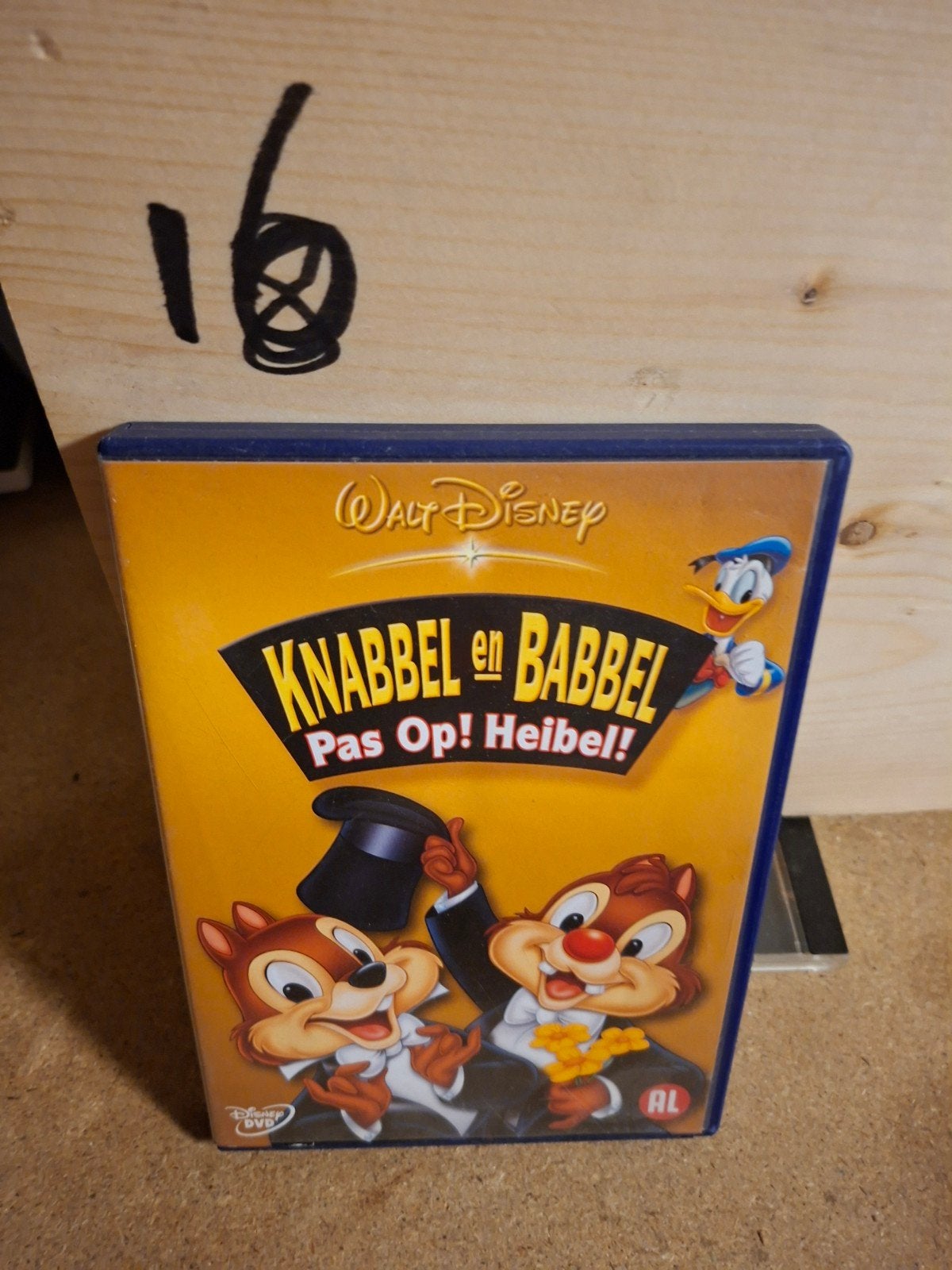 Knabbel en Babbel: Pas Op! Heibel! - Disney DVD, Gebruikt, Animatie, Alle leeftijden, Film