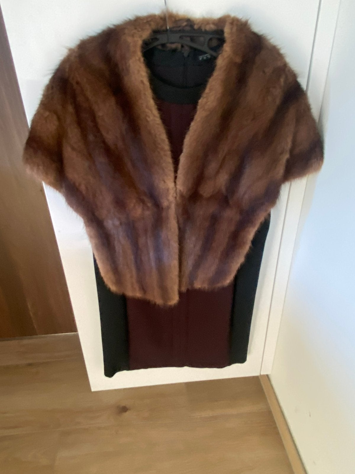 Vintage bontstola Maison Wouters Rotterdam nerts, Ophalen of Verzenden, Dames