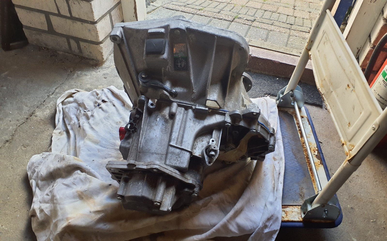 Alfa Romeo selespeed versnellingsbak 147/156, Auto-onderdelen, Ophalen, Gebruikt, Alfa Romeo