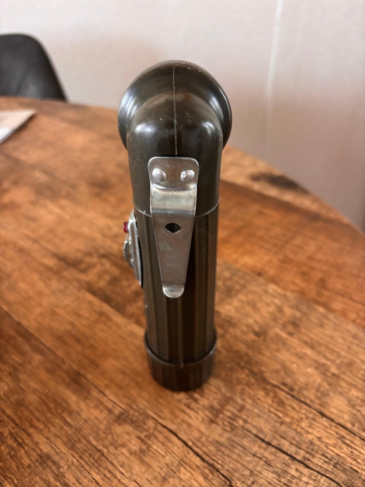 Vintage militaire zaklamp - Gebruikt, Ophalen of Verzenden, Gebruikt, Batterij