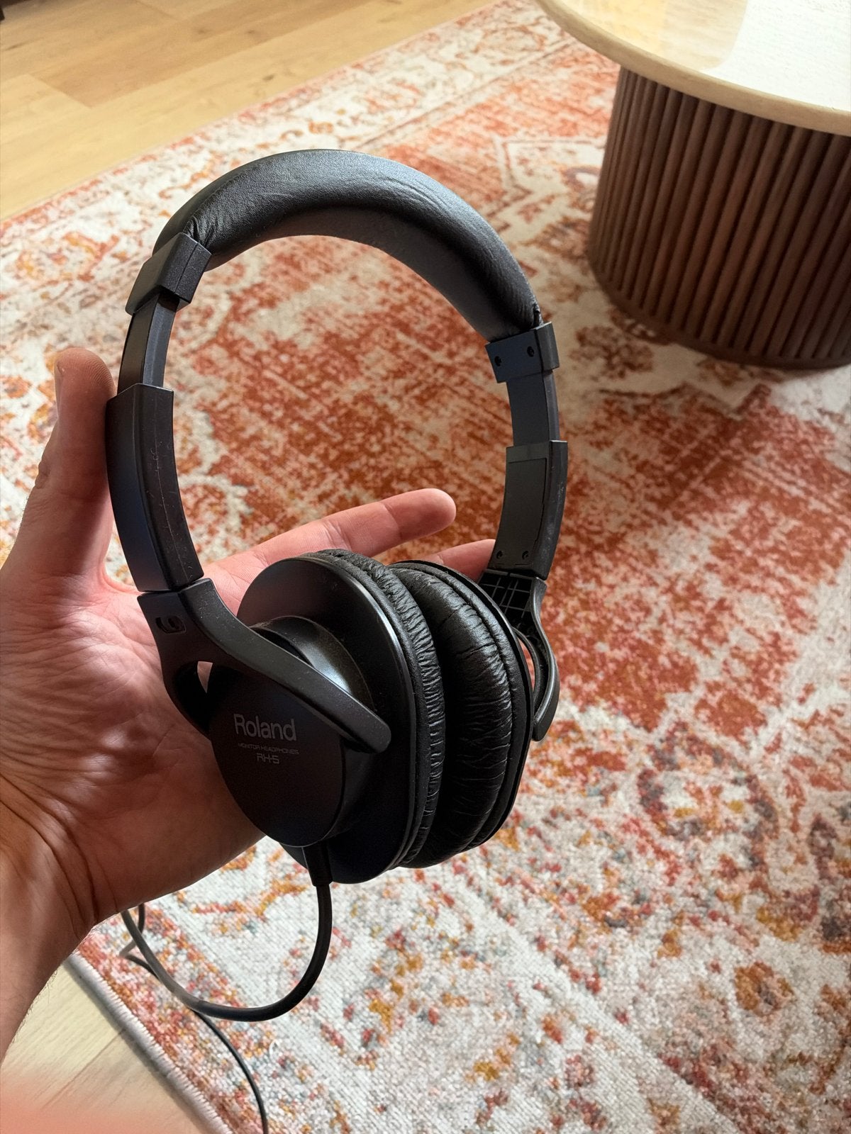 Roland RH-5 Hoofdtelefoon - ONGEBRUIKT - Zwart, Bedraad, Gebruikt, Over-ear, Zwart, Ophalen
