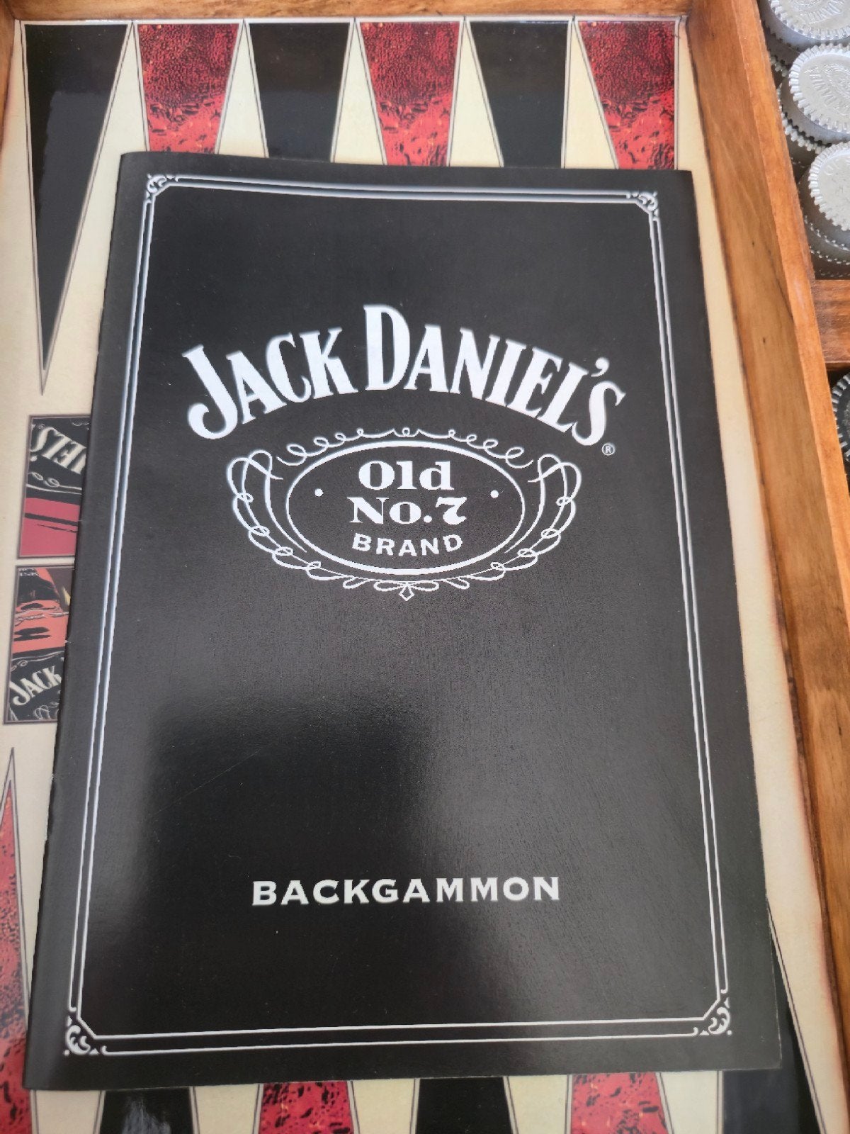 Jack Daniels Backgammon van oude eiken vaten - Nieuw!, Ophalen of Verzenden