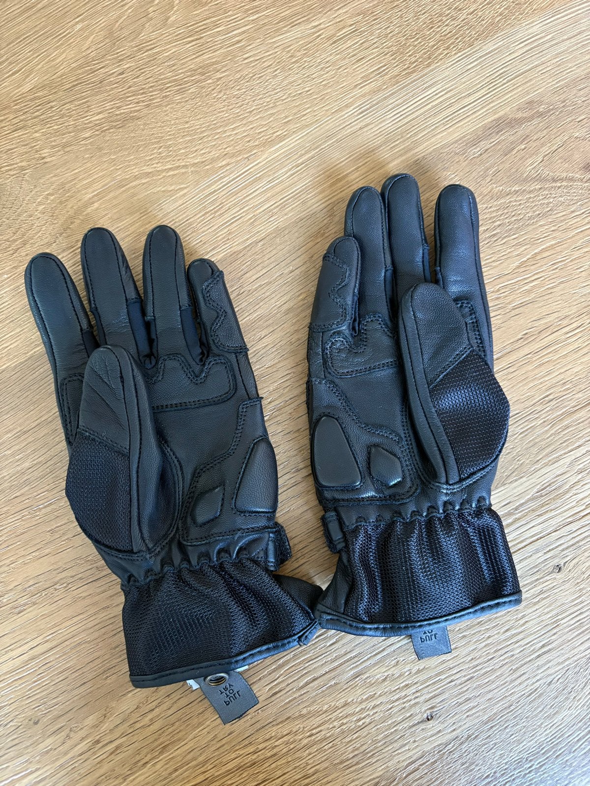Richa leren motorhandschoenen - Zo goed als nieuw (Maat S), Motoren, Ophalen, Tweedehands, Handschoenen
