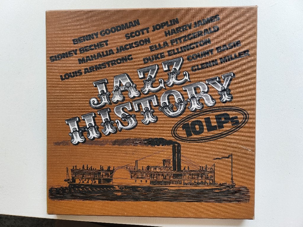 Jazz History: 4 Boxset Vol. 1, 2, 4, 5 (Totaal 40 LP's), Cd's en Dvd's, Vinyl | Jazz en Blues, Boxset, Ophalen of Verzenden, Zo goed als nieuw