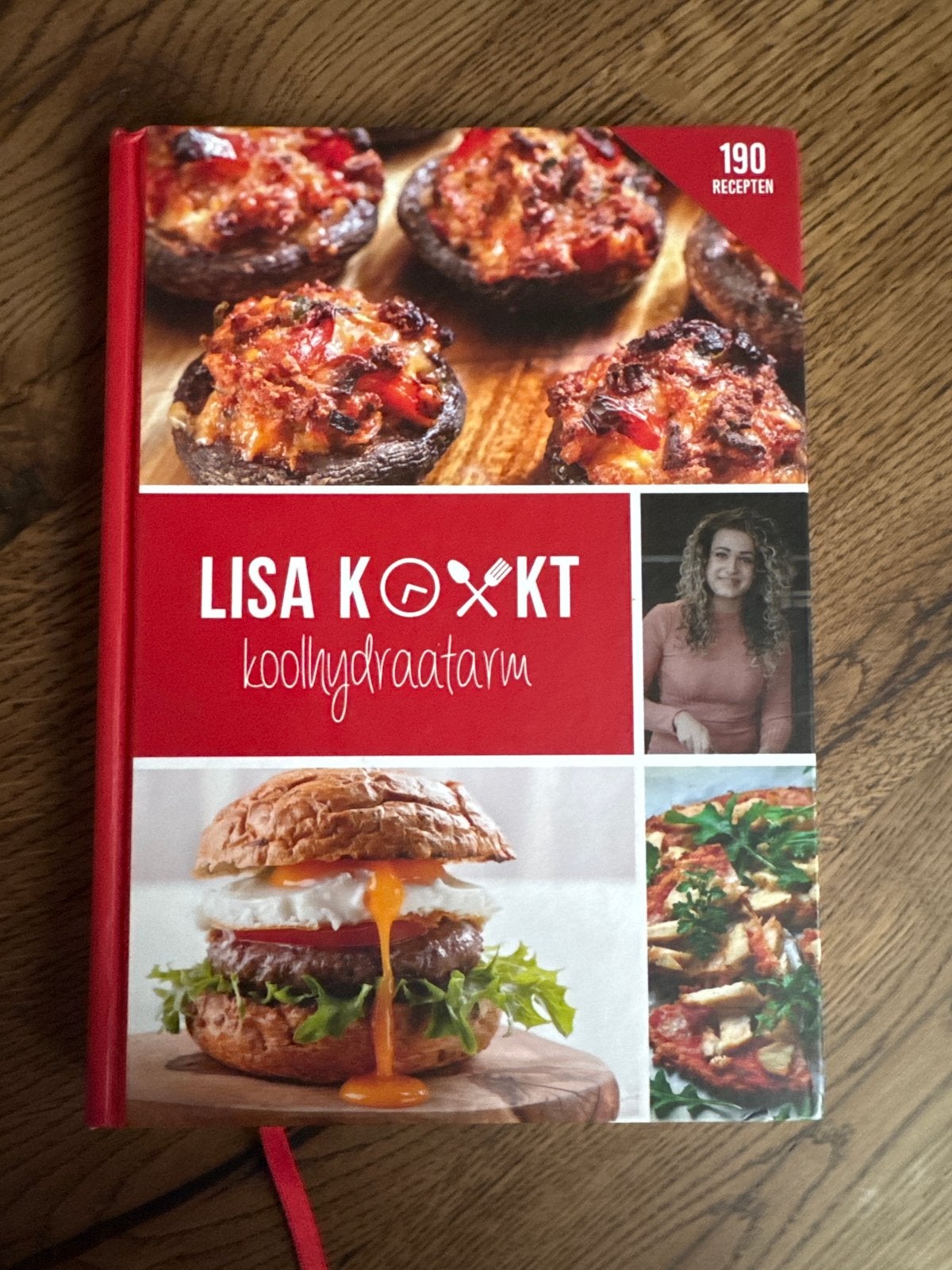 Lisa kookt koolhydraatarm - Kookboek met 190 recepten, Ophalen of Verzenden, Zo goed als nieuw, Hoofdgerechten, Gezond koken
