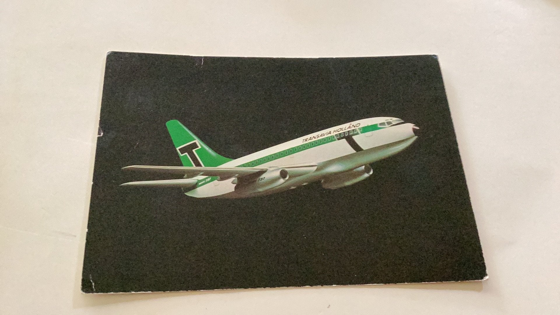Boeing 737 200c fotokaart, Verzamelen, Ophalen of Verzenden, Kaart, Foto of Prent