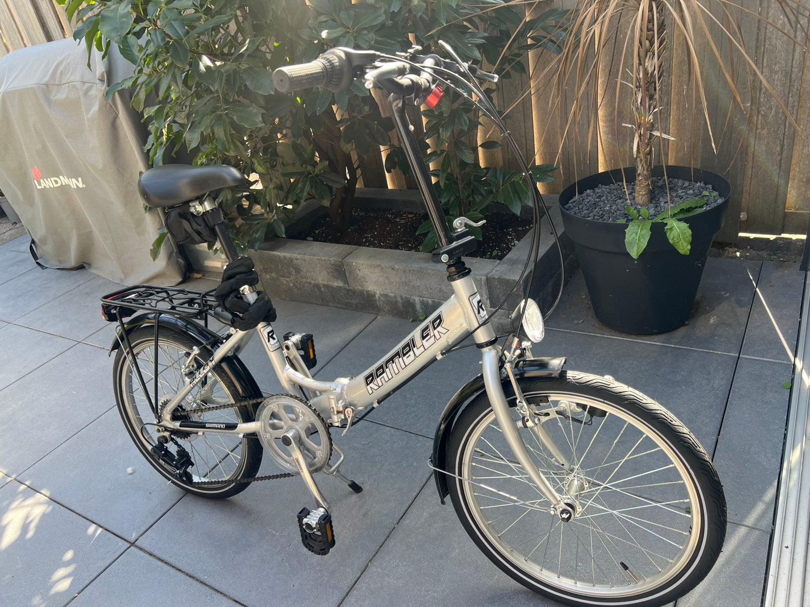 Rambler vouwfiets nieuwe bandjes, Ophalen of Verzenden, Zo goed als nieuw, Minder dan 14 inch