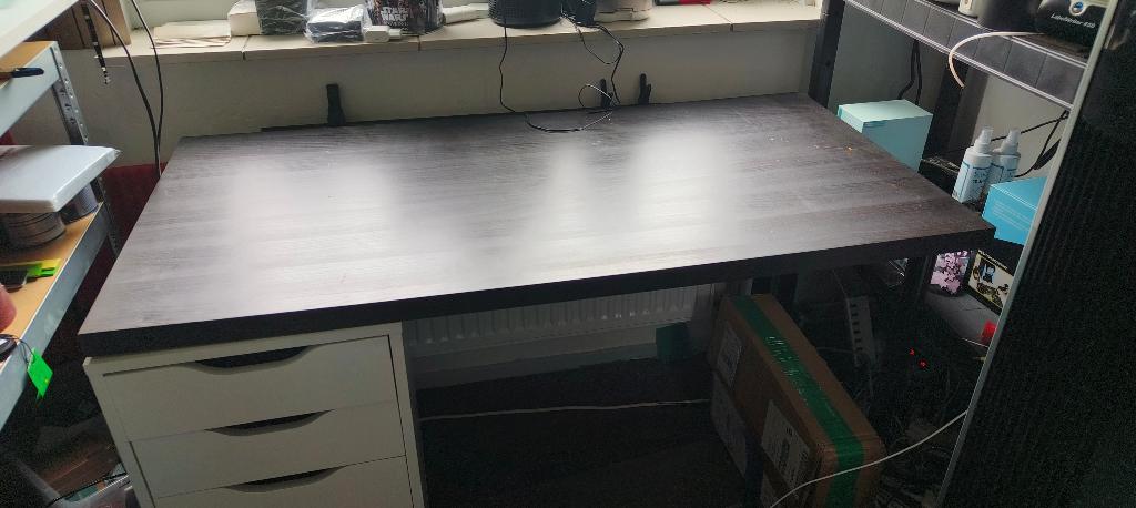 Ikea bureau gratis af te halen zonder alex kast, Gebruikt, Hout, IKEA, Nvt