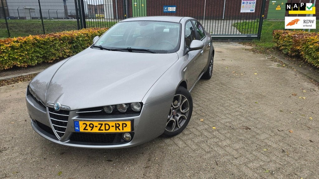 Alfa Romeo 159 2.2 JTS Progression AUTOMAAT LEDER, Auto's, Alfa Romeo, Bedrijf, Te koop, ABS, Airbags, Airconditioning, Automatische klimaatregeling