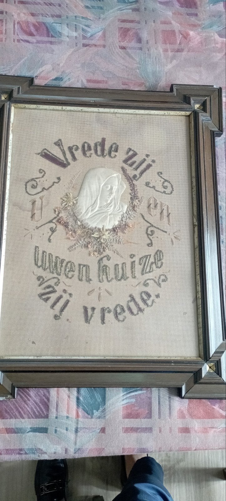 Wandversiering / schilderij 1901, Ophalen