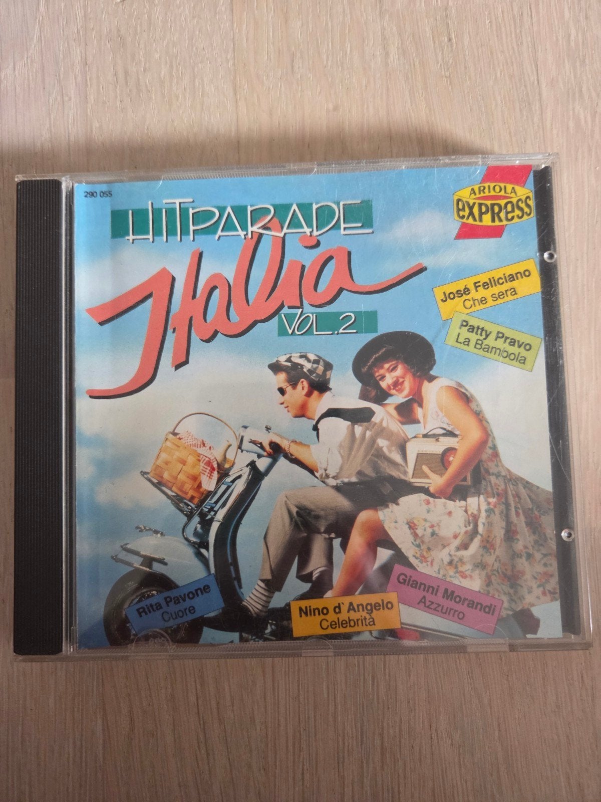 Hitparade Italia Vol. 2 CD - Italiaanse hits uit 1990, Ophalen of Verzenden, Gebruikt