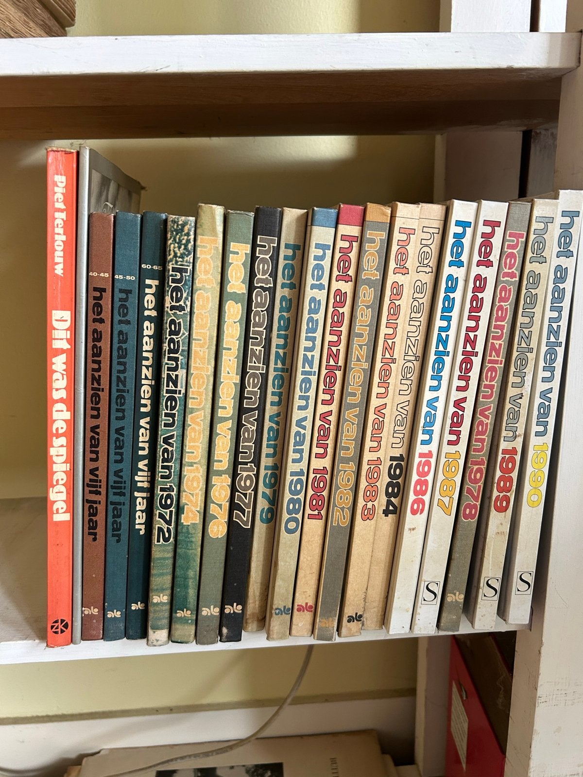 Het Aanzien van... Jaarboeken (diverse jaren), Ophalen of Verzenden, Gelezen, Nederland