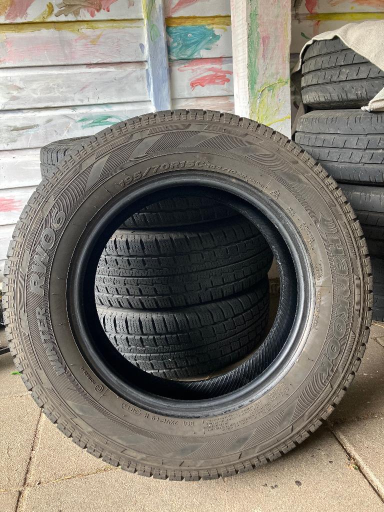 Winterbanden Hankook RW06, Ophalen