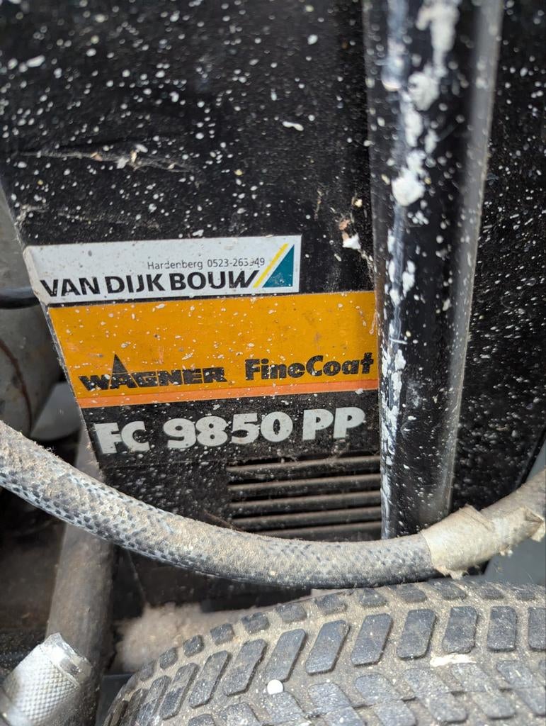 Wagner FineCoat FC 9850 PP spuitmachine, Ophalen, Gebruikt, Verfspuit of Verfpomp