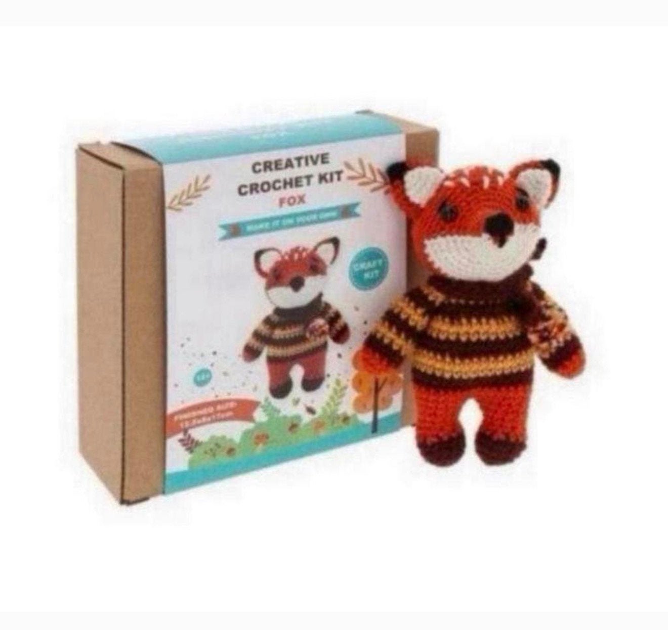 Creatieve knutselkit 12+ haken breien kind Vos Dier cadeau, Nieuw, Ophalen of Verzenden, H, H