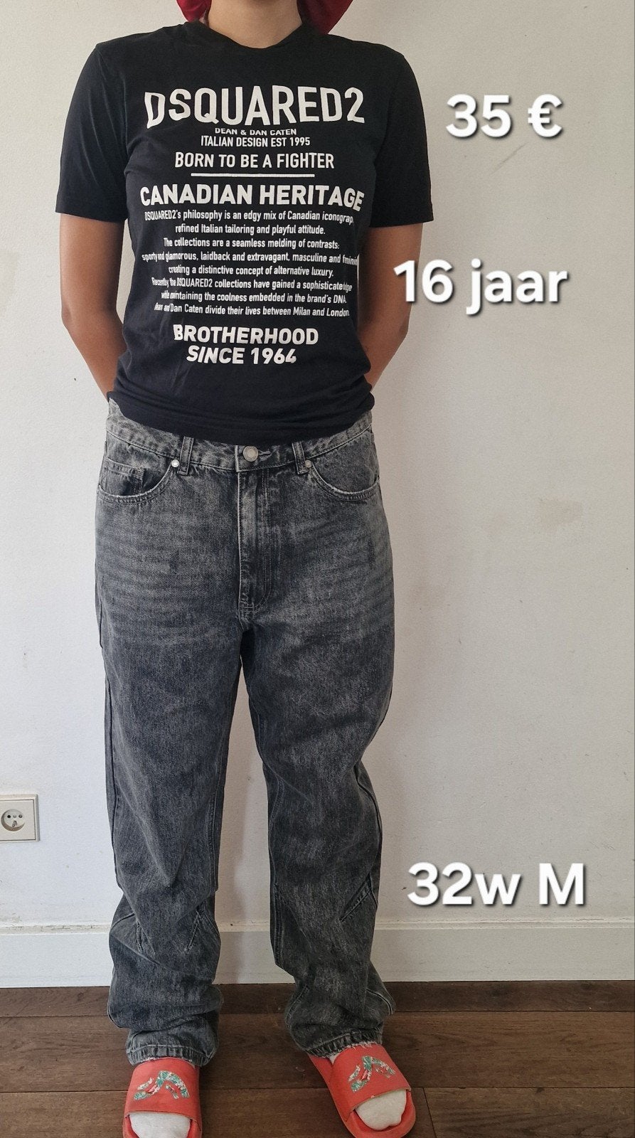 Broek en tshirt, Ophalen of Verzenden, Zo goed als nieuw