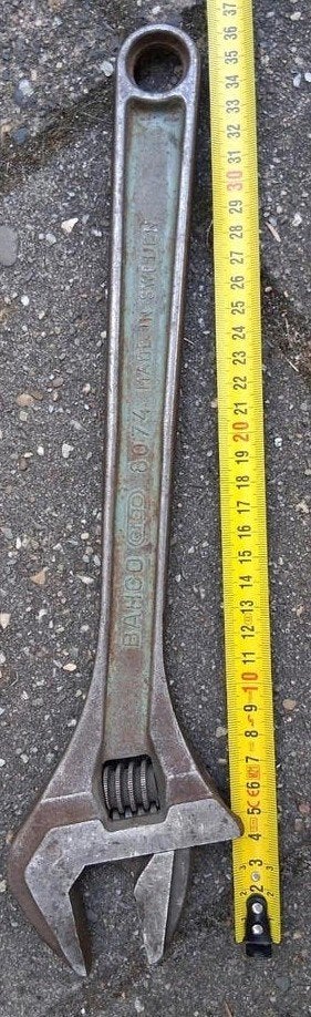 Bahco verstelbare moersleutel - Made in Sweden, Ophalen of Verzenden, Gebruikt, Sleutel/ratel, Overige merken