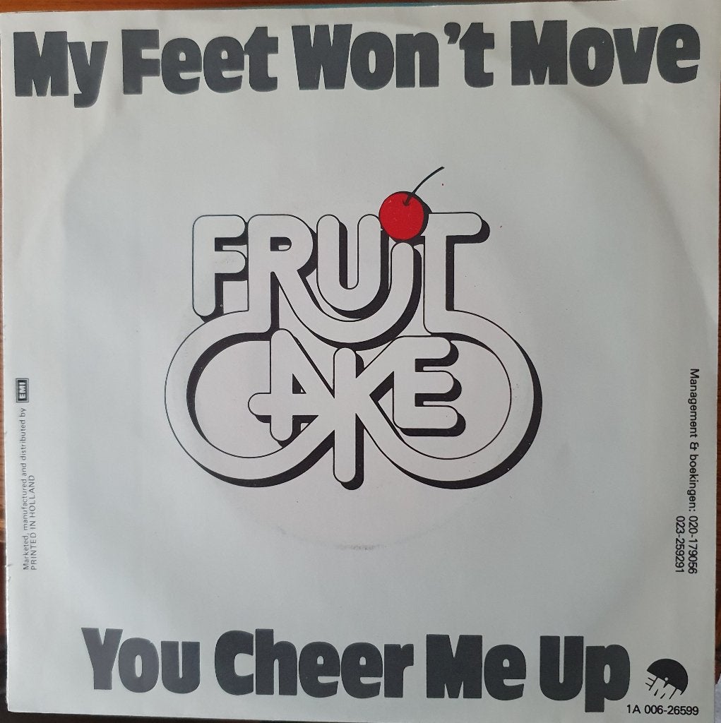 Fruitcake - My Feet Won't Move, Cd's en Dvd's, Gebruikt, 7 inch, Pop, Fotohoes