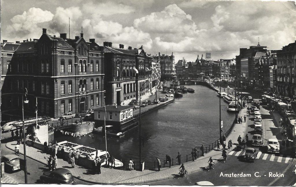 Amsterdam C - 20 Rokin, Ophalen of Verzenden, 1940 tot 1960, Gelopen, Noord-Holland