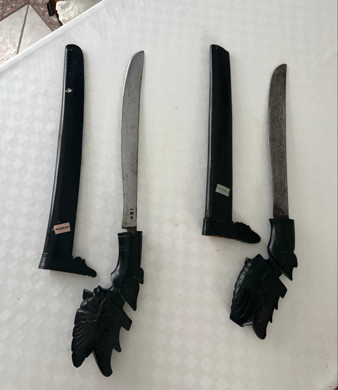 Antieke Indonesische messen (Keris), Ophalen of Verzenden