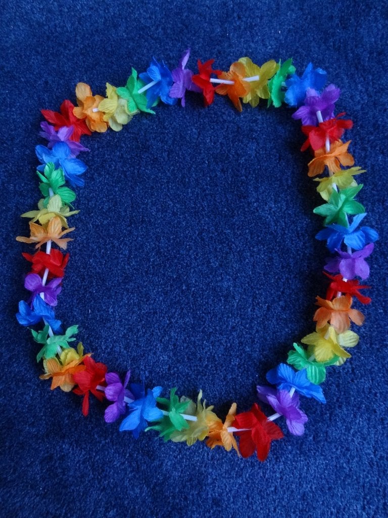 Hula Ketting >Snelle Verzending!<, Ophalen of Verzenden, Zo goed als nieuw, Carnaval, Accessoires
