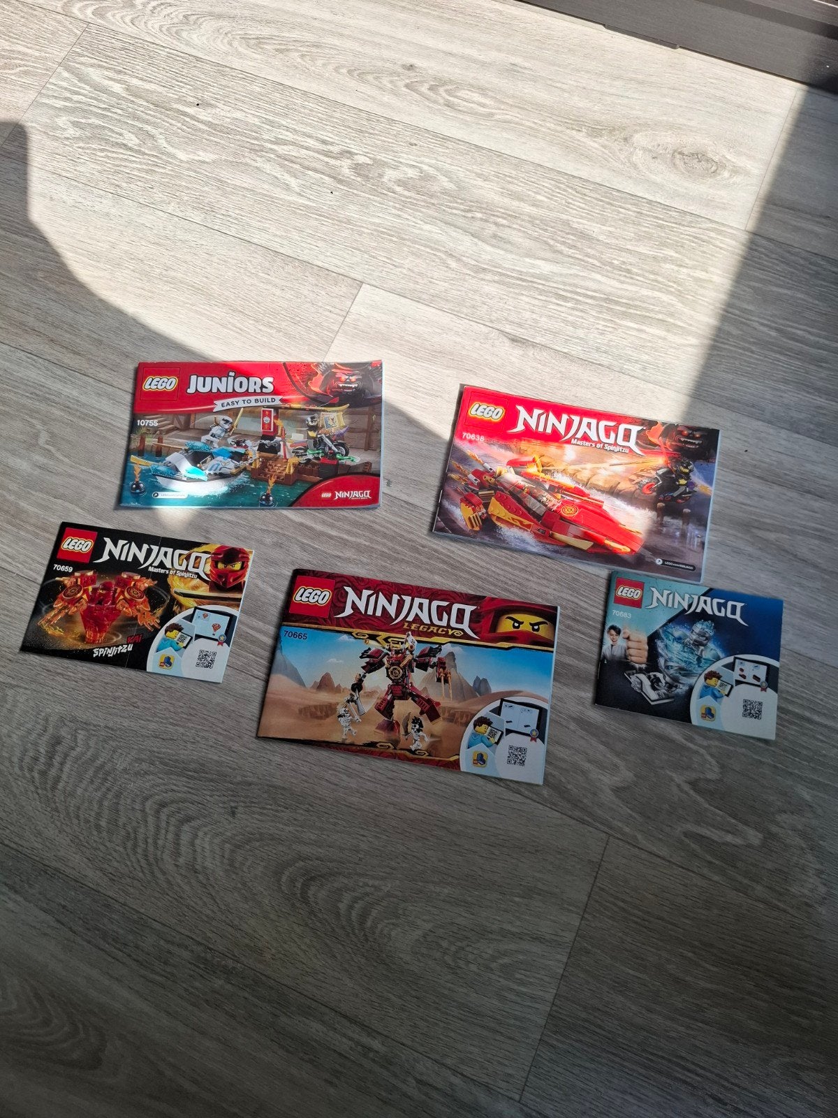 Lego Ninjago en Juniors bouwboekjes, Ophalen of Verzenden, Gebruikt, Overige merken