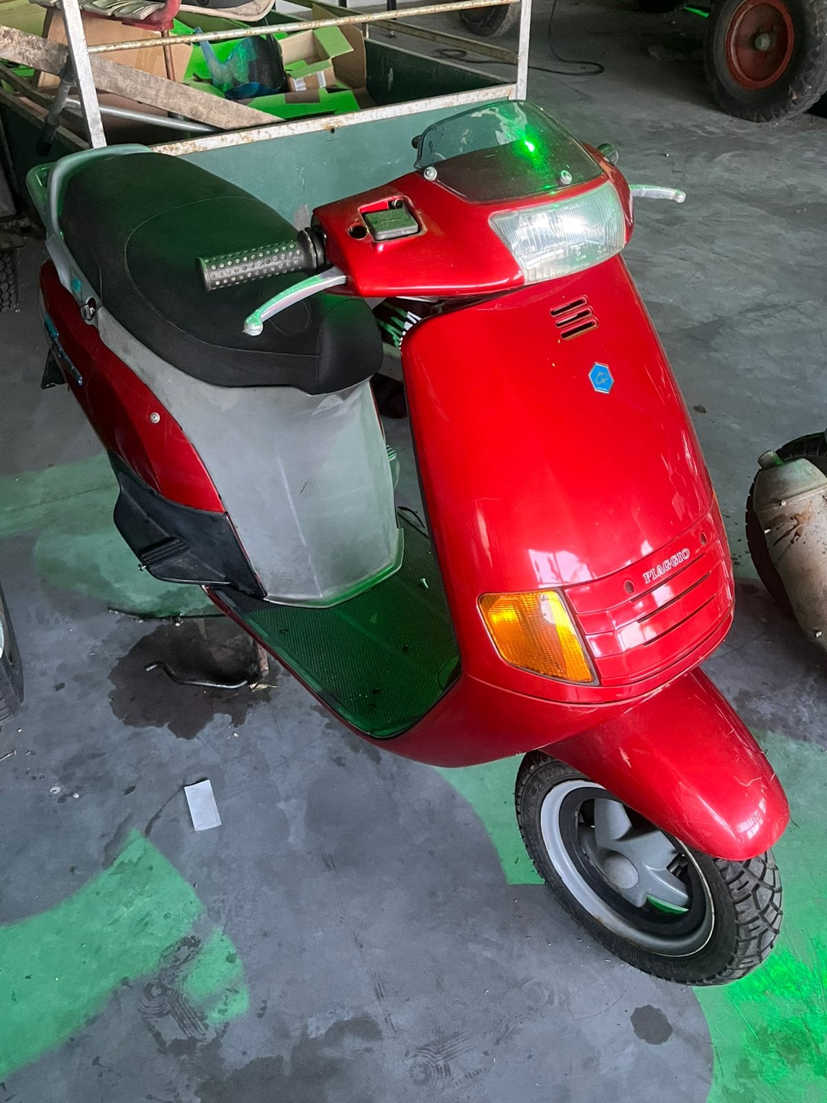Piaggio SKR125 zonder blok + duitse pap, Ophalen of Verzenden, Zo goed als nieuw, Tweetakt, Overige modellen