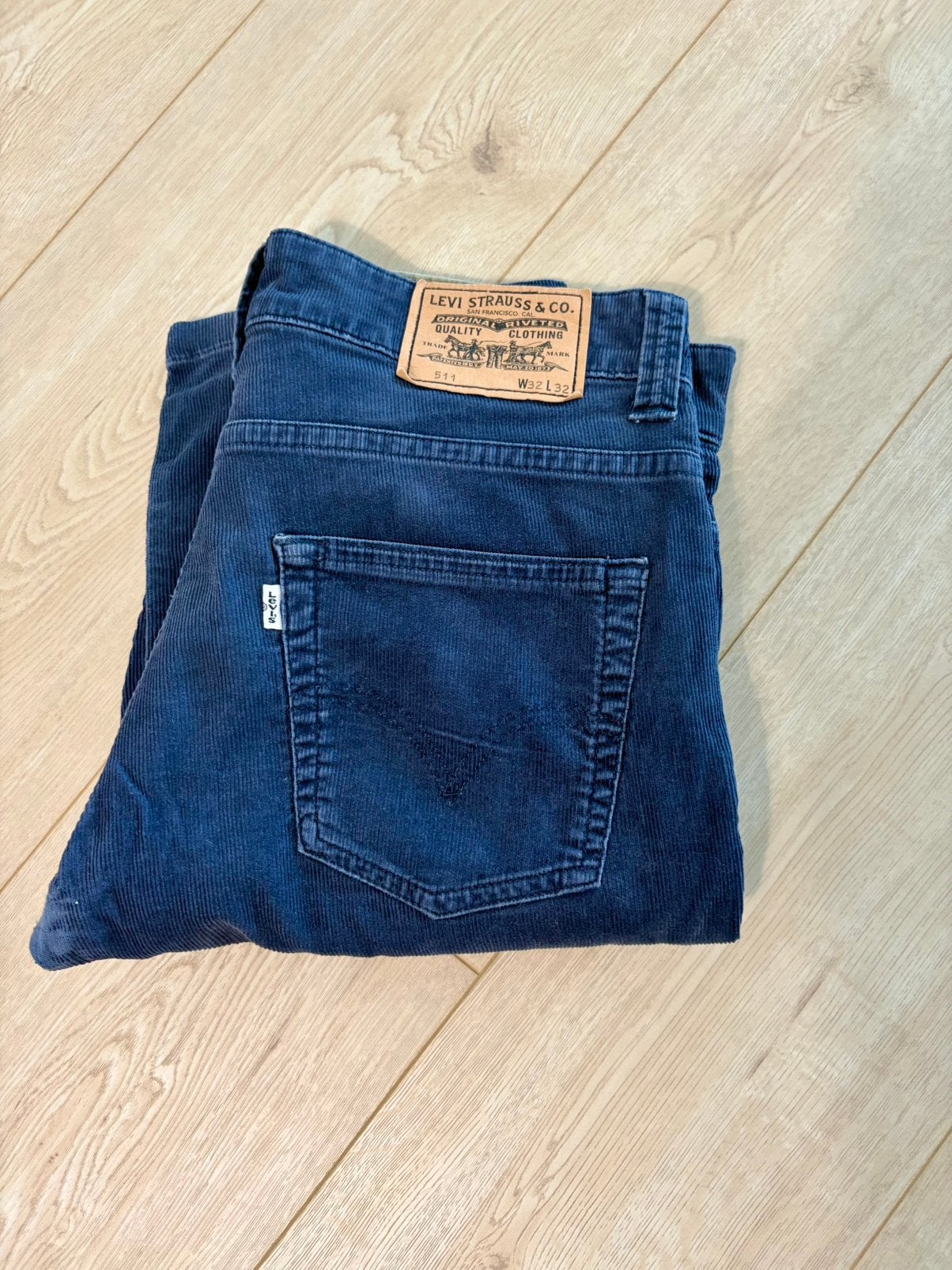 Levi’s  504, Kleding | Heren, Verzenden, Zo goed als nieuw, Blauw, W32 (confectie 46) of kleiner