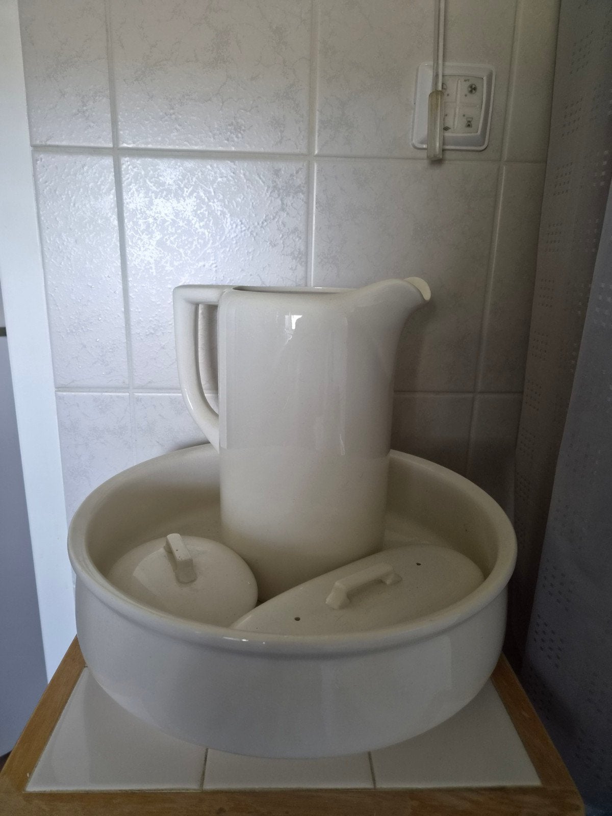 lamppetset roomwit igst, Ophalen