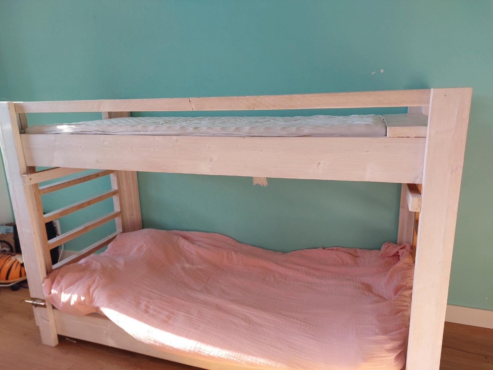Stapelbed 188x83 cm - Ideaal voor kleine kamers, Ophalen, Gebruikt, 90 cm, Tweepersoons