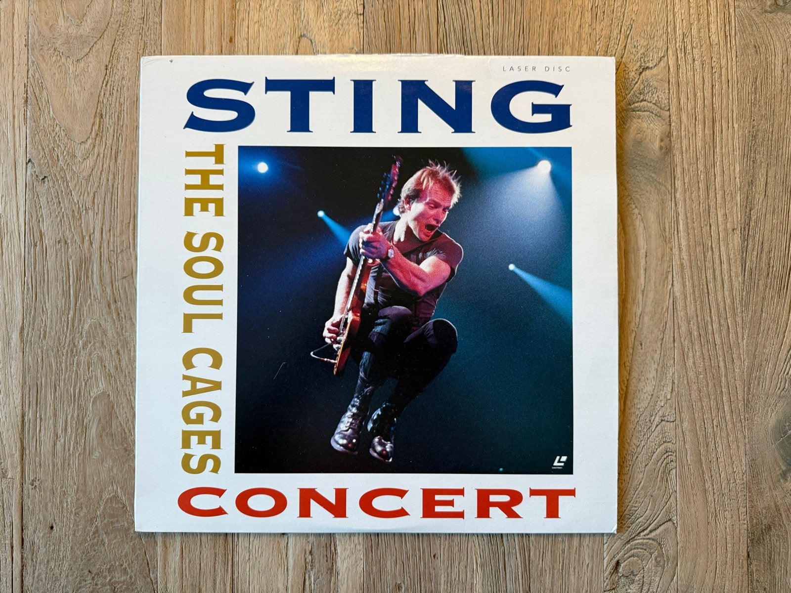 Sting - The Soul Cages Concert - Laserdisc, Alle leeftijden, Ophalen of Verzenden, Concert, Gebruikt