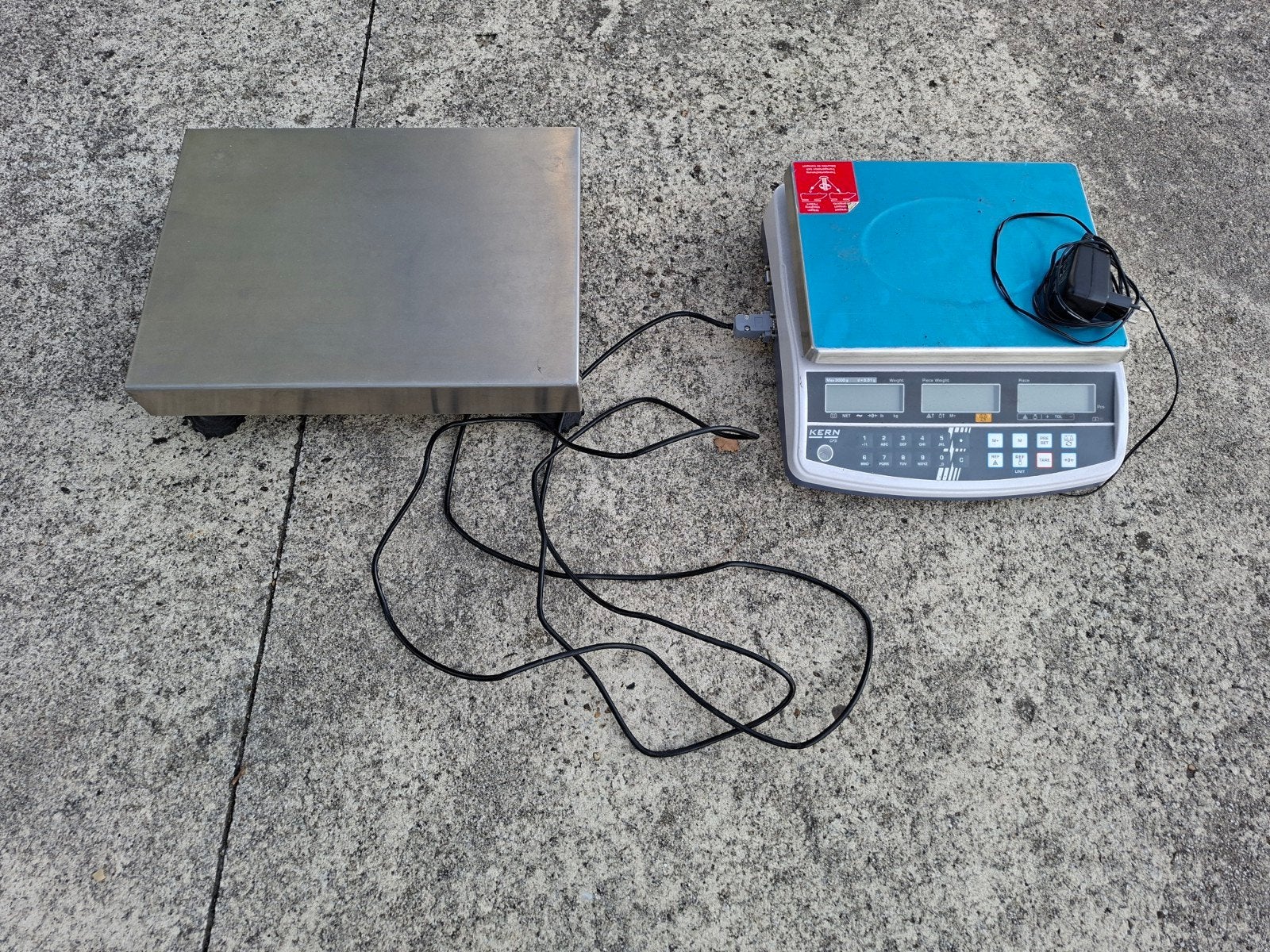 Kern telweegschaal CCS 60K0.01, Precisieweegschaal, Gebruikt, -, -