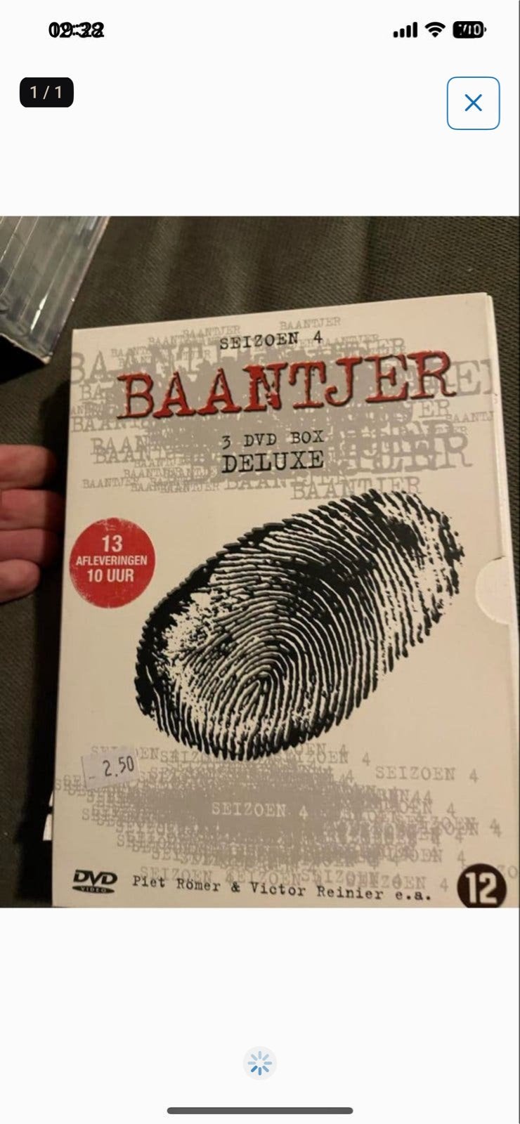 Baantjer Seizoen 4 Deluxe DVD Box - 13 Afleveringen, Gebruikt, Nederlands, Inclusief doosje, Ophalen of Verzenden
