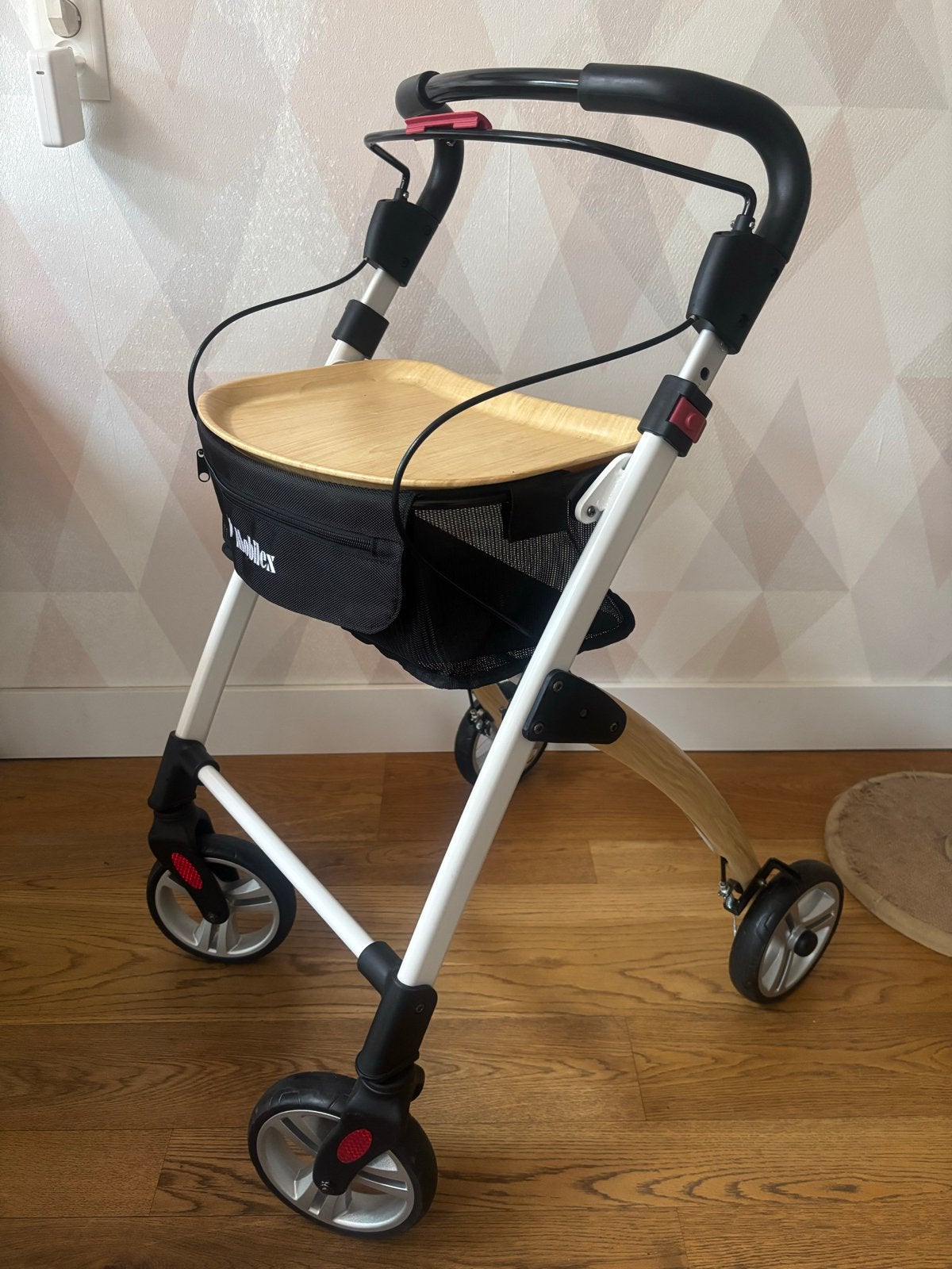 Mobilex Jaguar Supreme binnenrollator, Ophalen, Lichtgewicht, Zo goed als nieuw