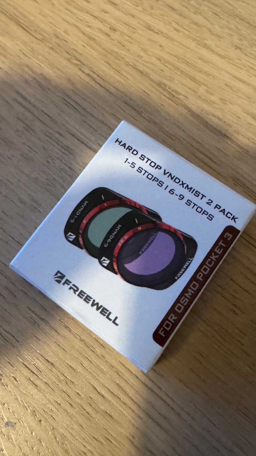 Freewell vndxmist 2 pack voor DJI osmo pocket 3, ongebruikt, Minder dan 50 mm, Overige typen, Nieuw, Ophalen