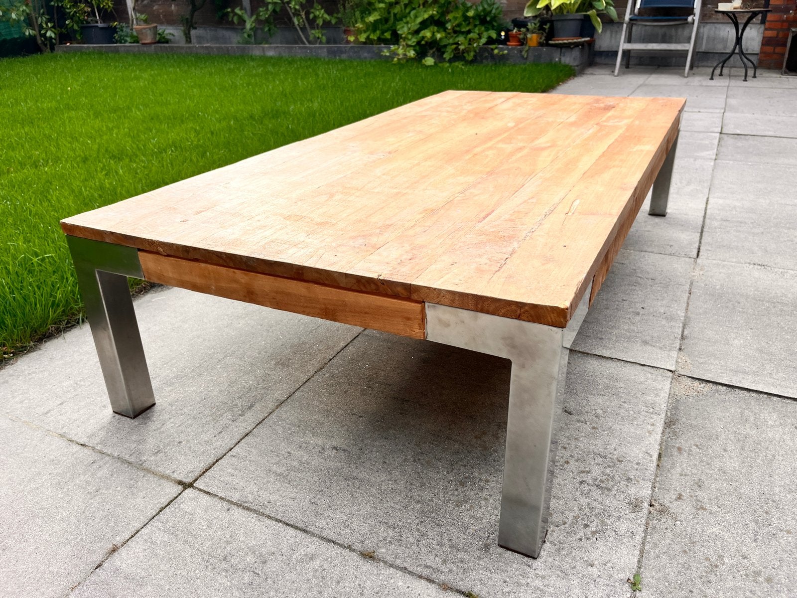 Salontafel / buiten salontafel, Huis en Inrichting, Tafels | Salontafels, Ophalen, 100 tot 150 cm, 50 tot 100 cm, Zo goed als nieuw