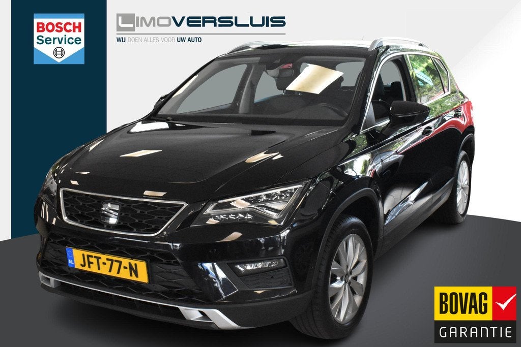 SEAT Ateca 1.5 TSI Style Business Intense Automaat | Digitaa, Auto's, Seat, 4 cilinders, 150 pk, Ateca, Zwart