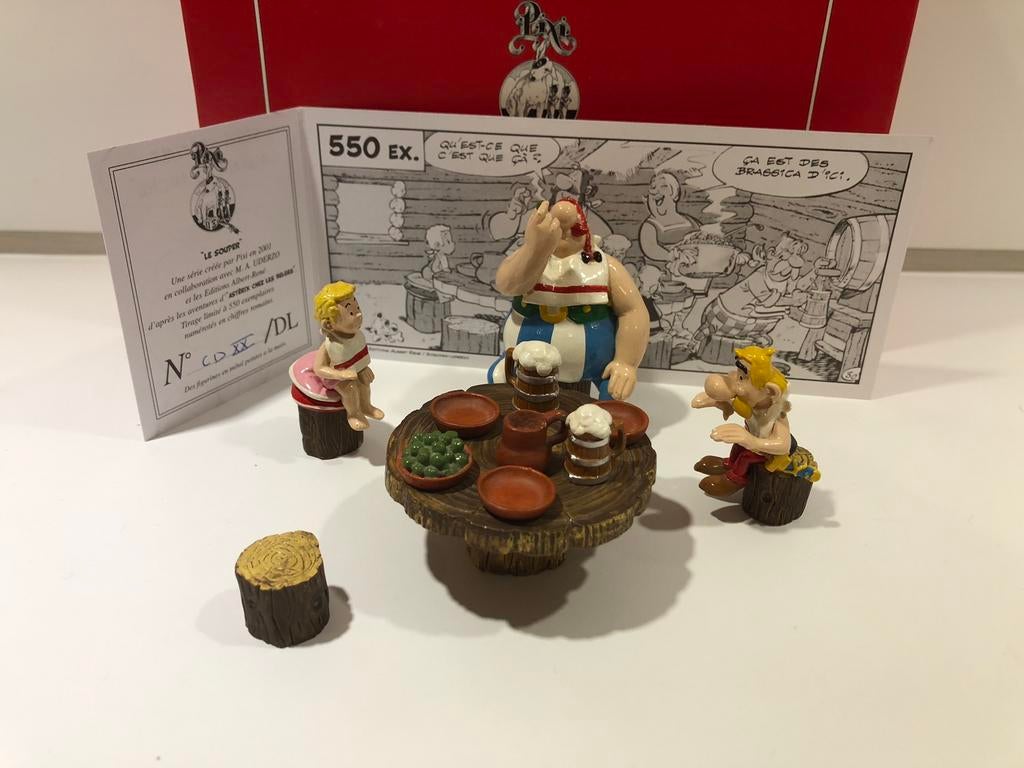 Het Asterix Pixi-avondmaal - Uderzo, Ophalen of Verzenden, Asterix en Obelix, Zo goed als nieuw, Beeldje of Figuurtje