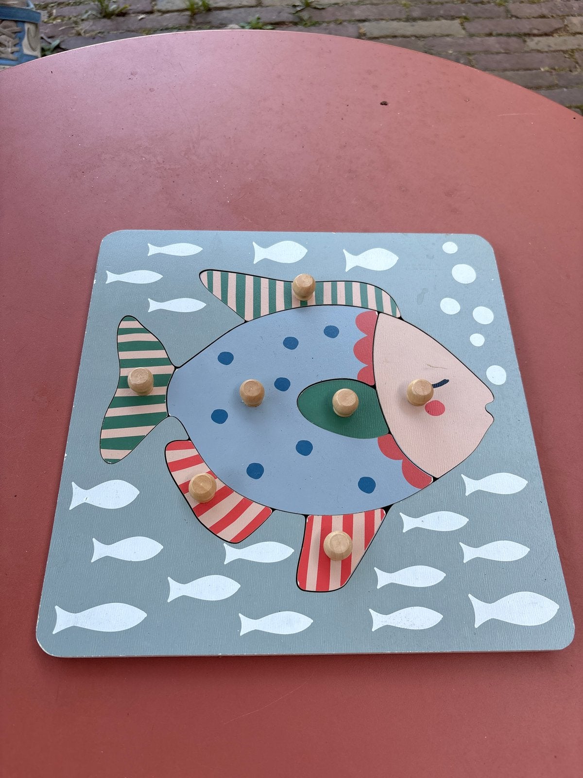 Houten vis puzzel van Søstrene Grene, Ophalen, Gebruikt, Overige typen