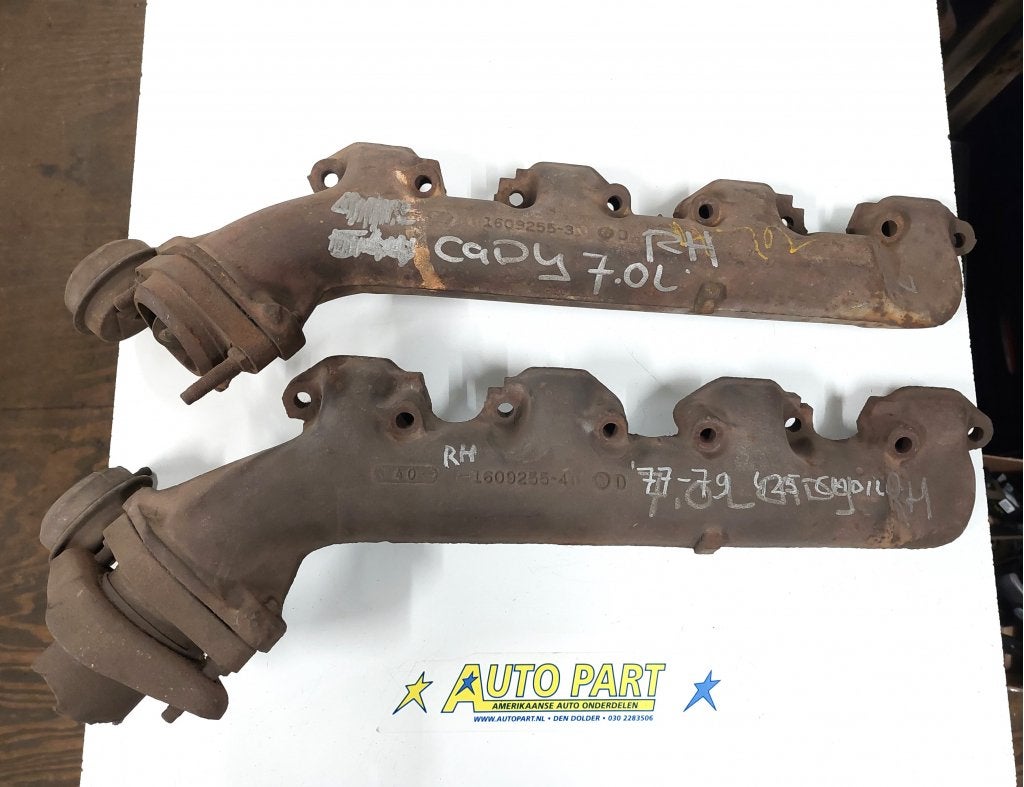 Cadillac 425/7.0L uitlaatspruitstuk 1977-1979, Auto-onderdelen, Gebruikt, Info@gm.com, Ophalen of Verzenden, P.O. BOX 33170 Detroit, MI 48232-5170