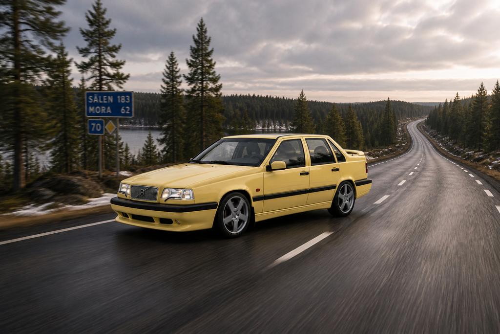 Otto Mobile OT1222 Volvo 850 T5R Cream Yellow 1/18 nieuw, Ophalen of Verzenden, Nieuw, Auto, OttOMobile