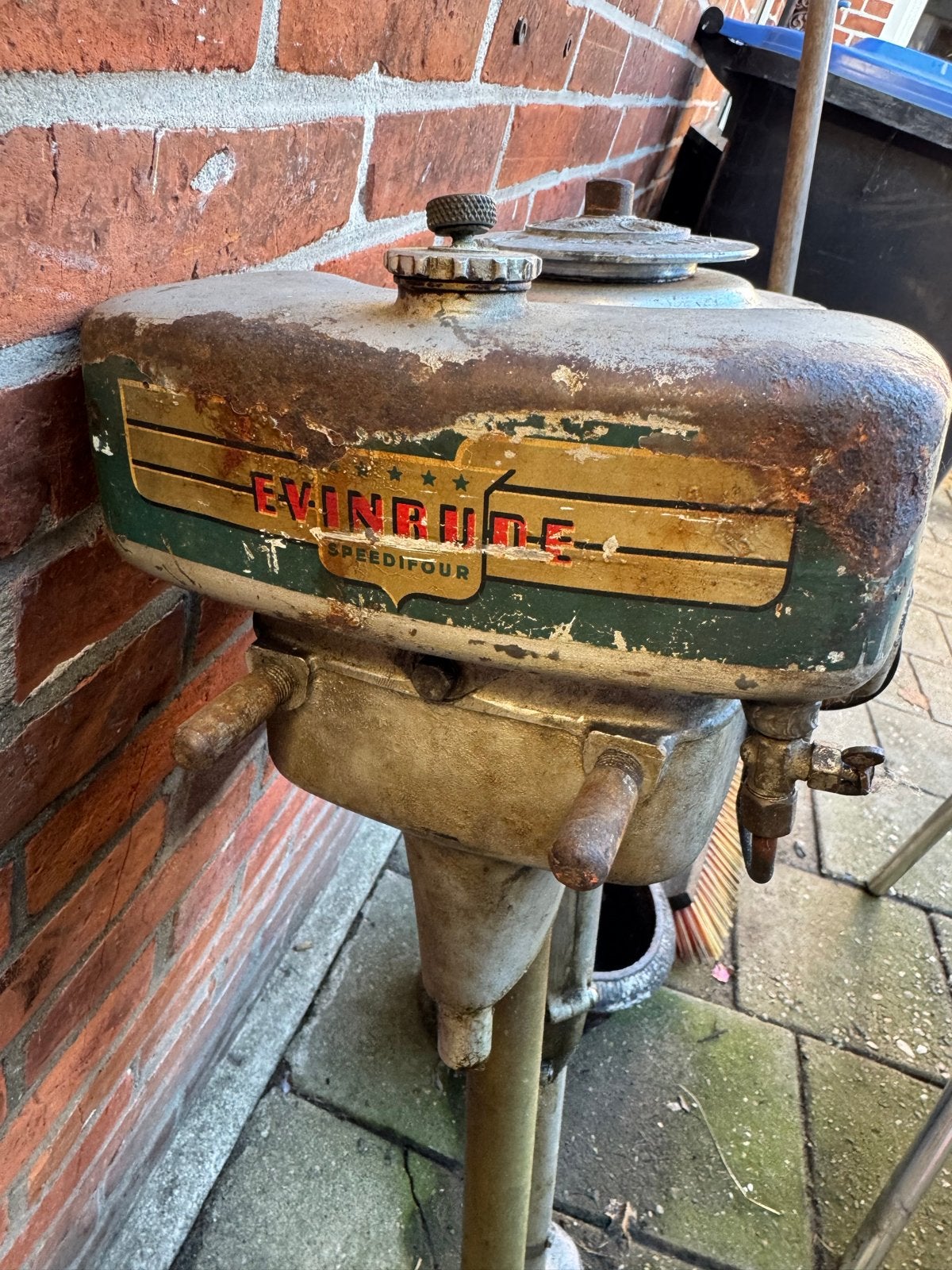 Vintage Evinrude  buitenboordmotor 1937 Onderdelen, Ophalen of Verzenden, Gebruikt, Motor en Techniek, Zeilboot of Motorboot