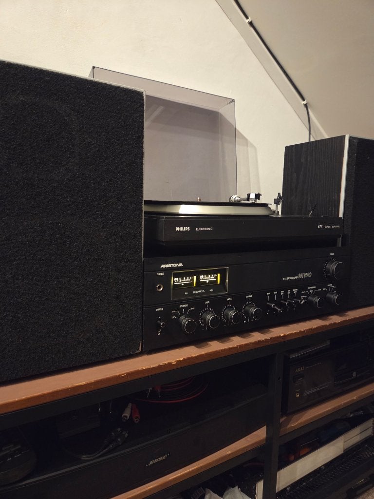 Aristona AR 1400 met Phillips 677 en Phillips 482, Ophalen, Philips, Losse componenten, Zo goed als nieuw