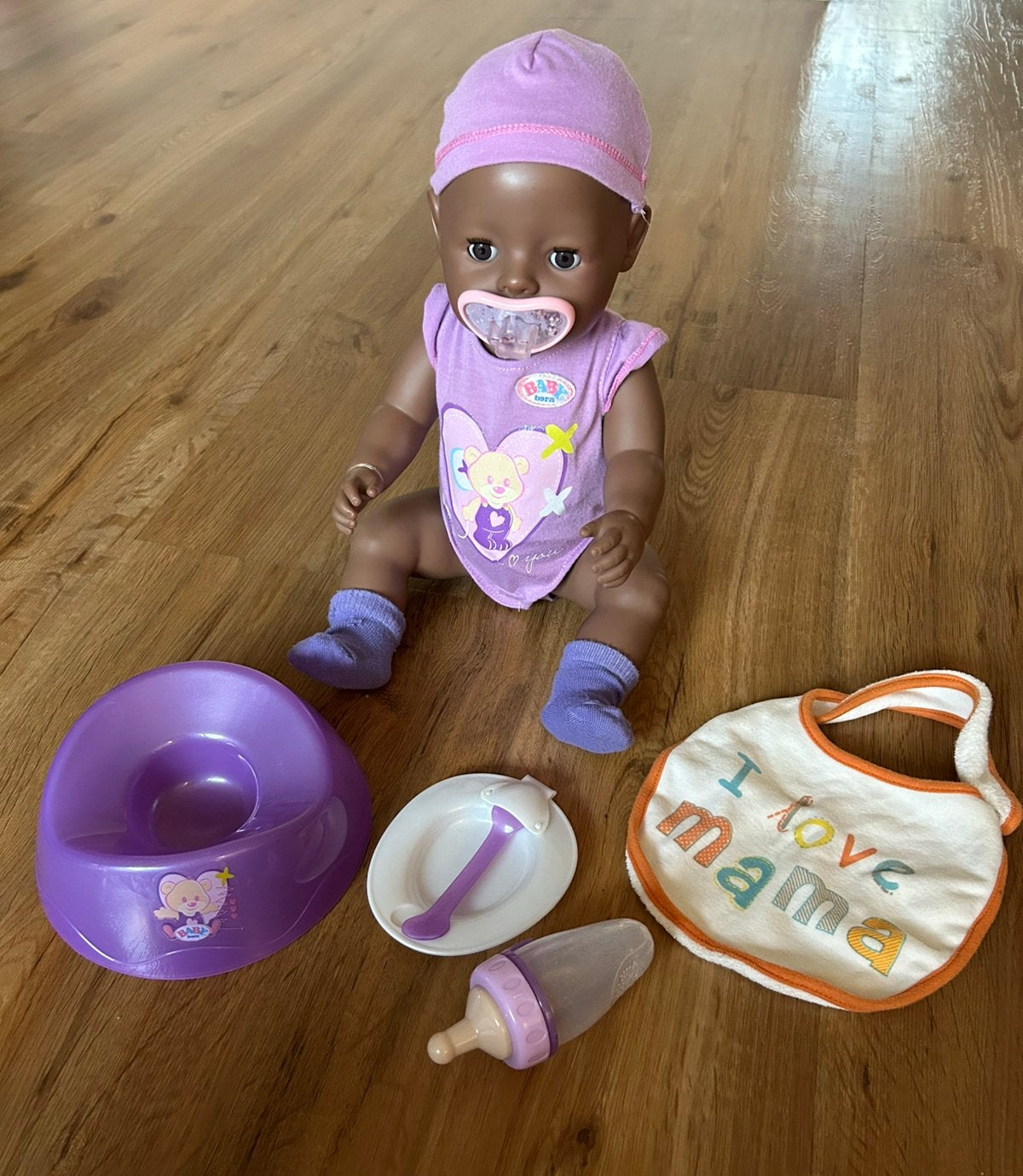 Mooie Babyborn pop, in hele goede staat!, Kinderen en Baby's, Ophalen of Verzenden, Zo goed als nieuw, Babypop