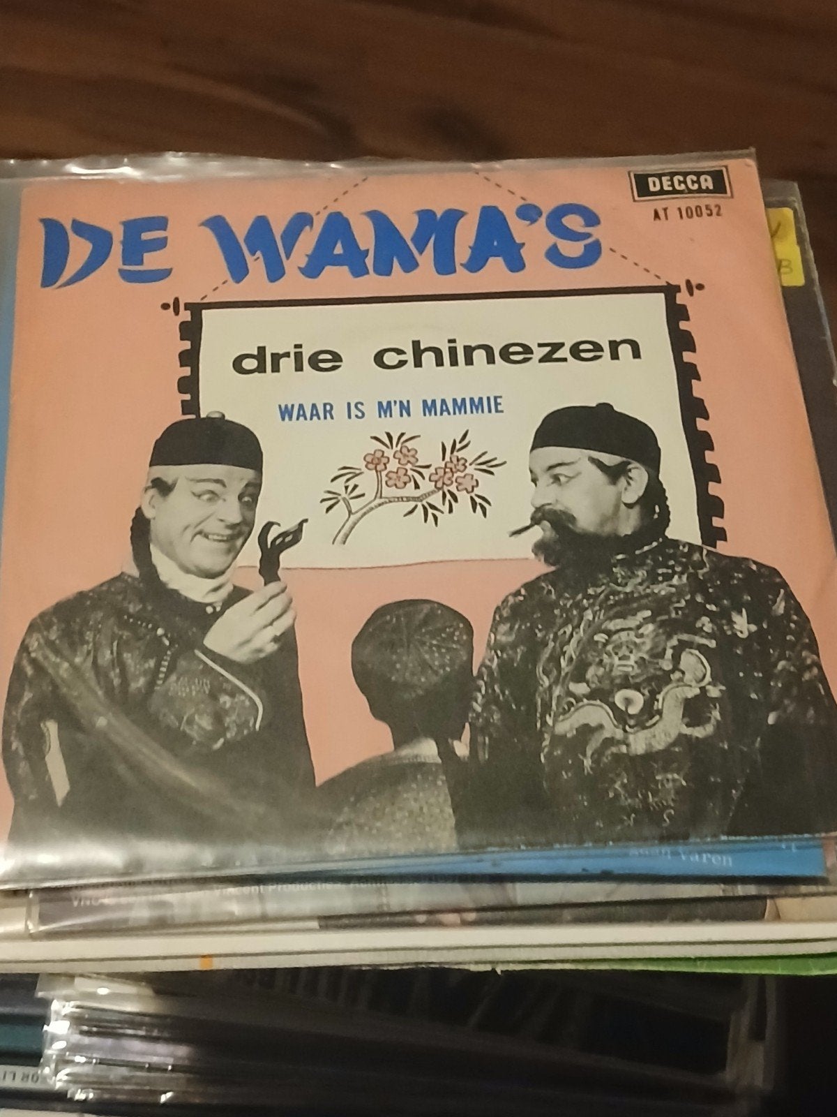 DE WAMA'S drie chinezen / waar is mijn mammie DECCA, Cd's en Dvd's, Ophalen of Verzenden, Zo goed als nieuw, Overige formaten