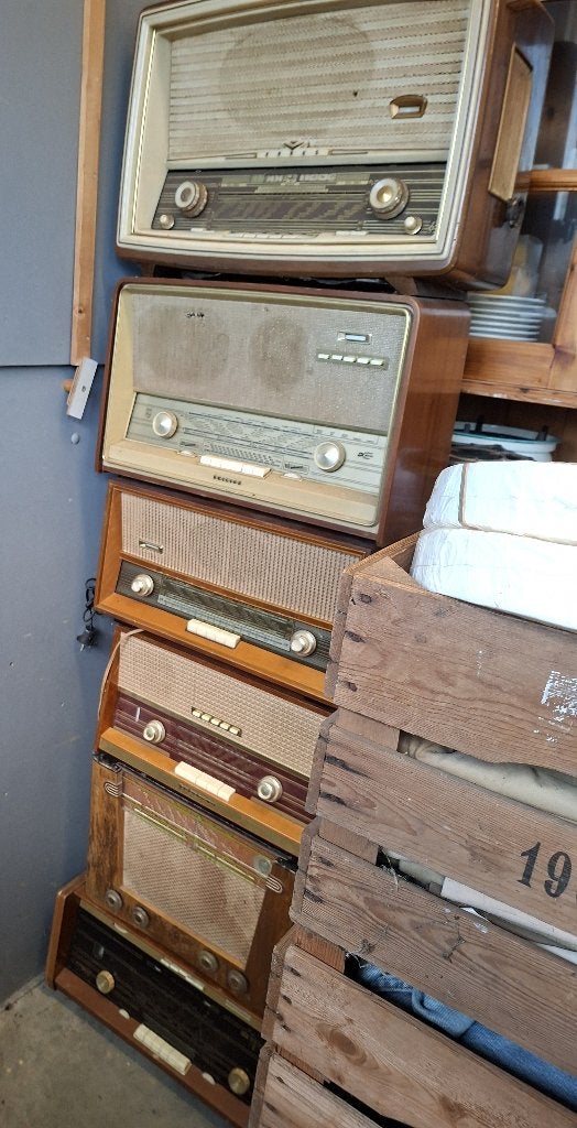 Vintage Radio`s / 6 stuks, Antiek en Kunst, Antiek | Tv's en Audio, Ophalen